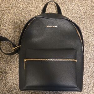 Michael Kors Black Backpack